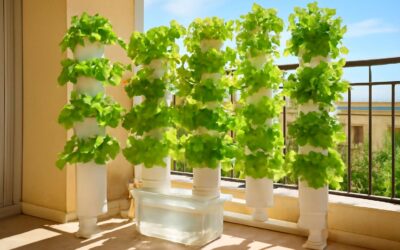 Balcony Garden Made Easy: hydroponic system for balcony in small spaces!