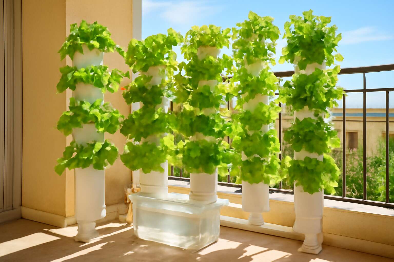 hydroponic system for balcony