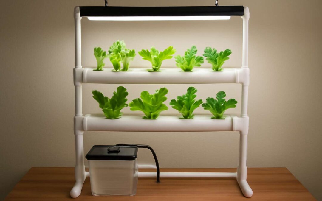 Turnkey diy hydroponic system without pump for a thriving balcony garden