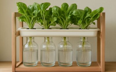 DIY urban farming: hydroponic system no plastic for a cleaner, greener harvest