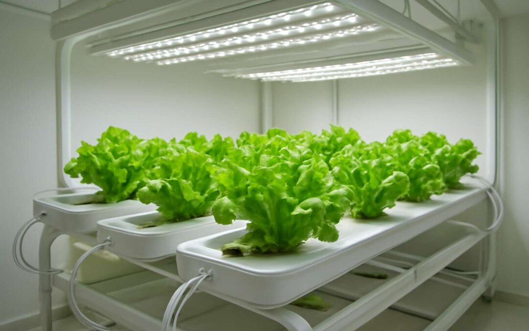 Discover how hydroponic system works to grow fresh greens at home.
