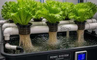 Hydroponic system rdwc saves water and boosts growth.