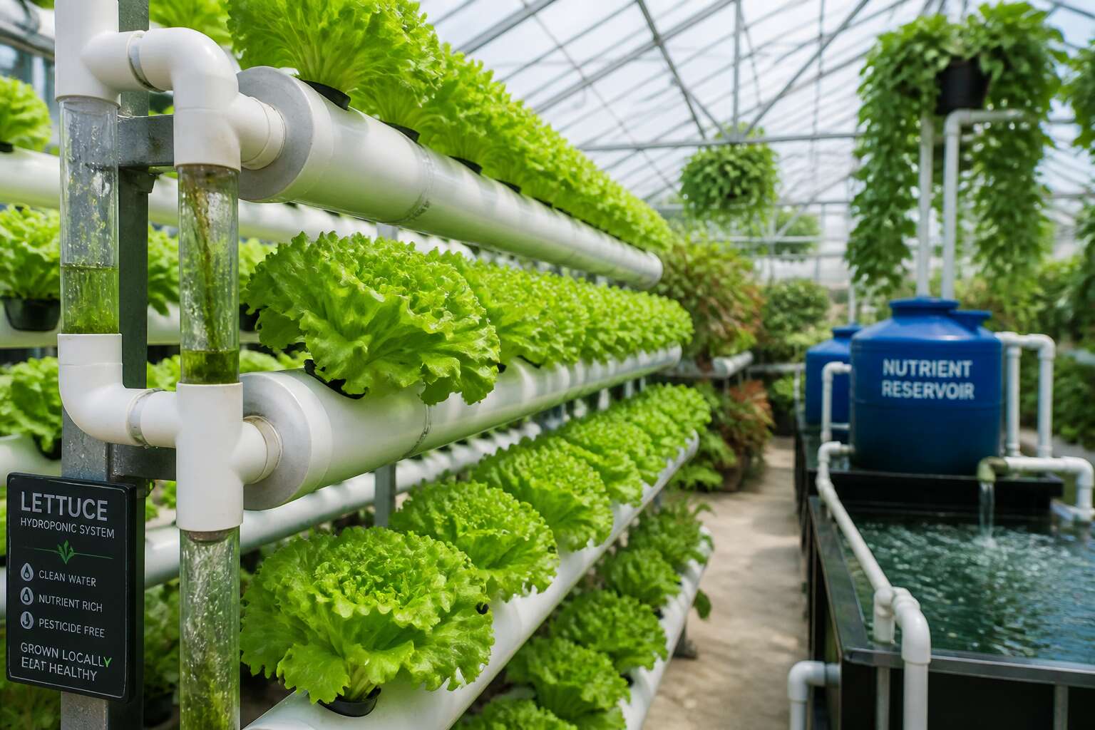 where does hydroponics take place