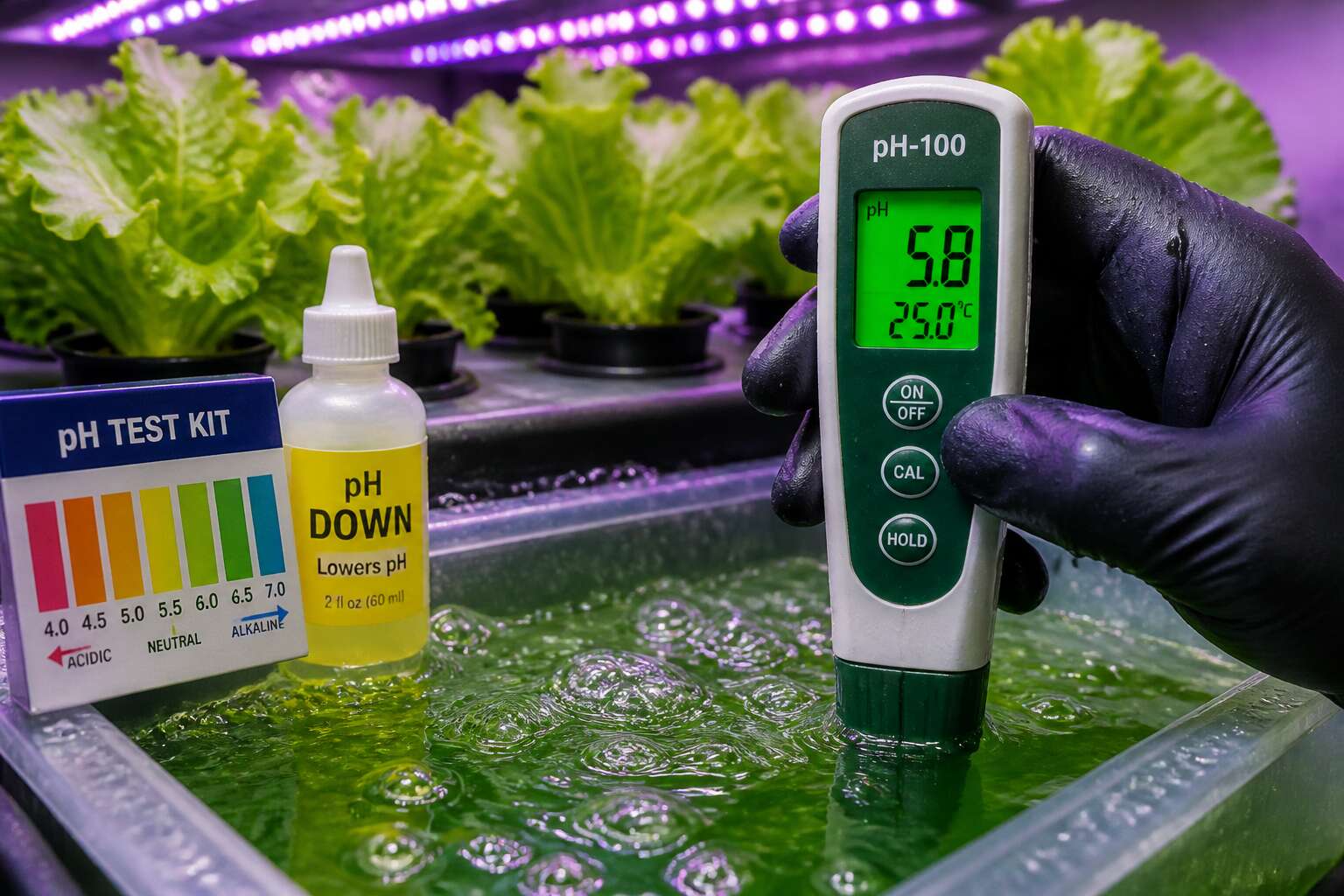 ph adjusting hydroponics