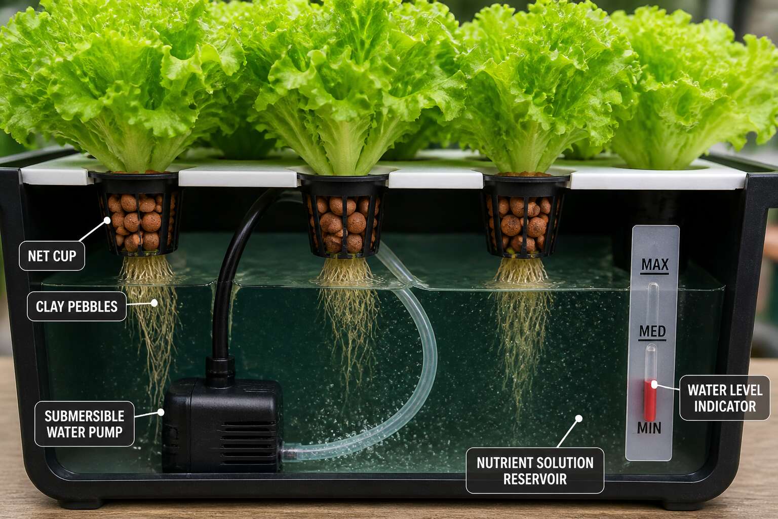 hydroponic system parts
